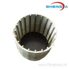 V-shape Profile Wire Johnson Screen Filter Element